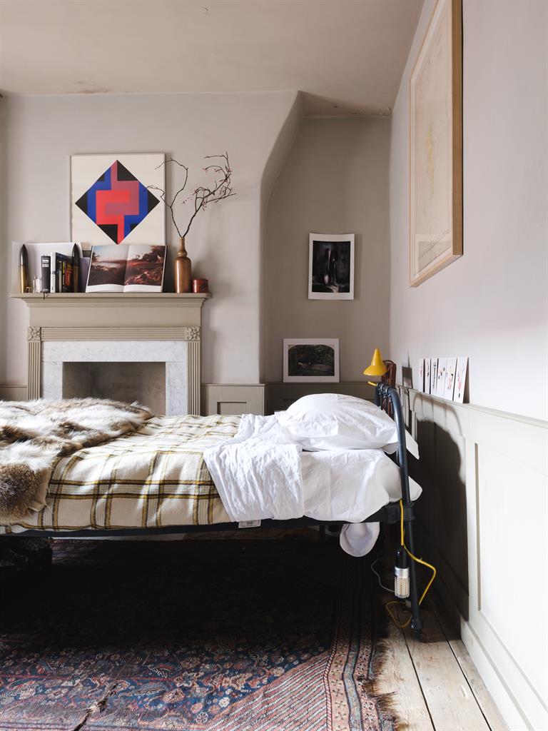 Echo in time: Pedro’s aim was to return the Georgian house to what it would have looked like when built, with old furniture adding to the historic feeling