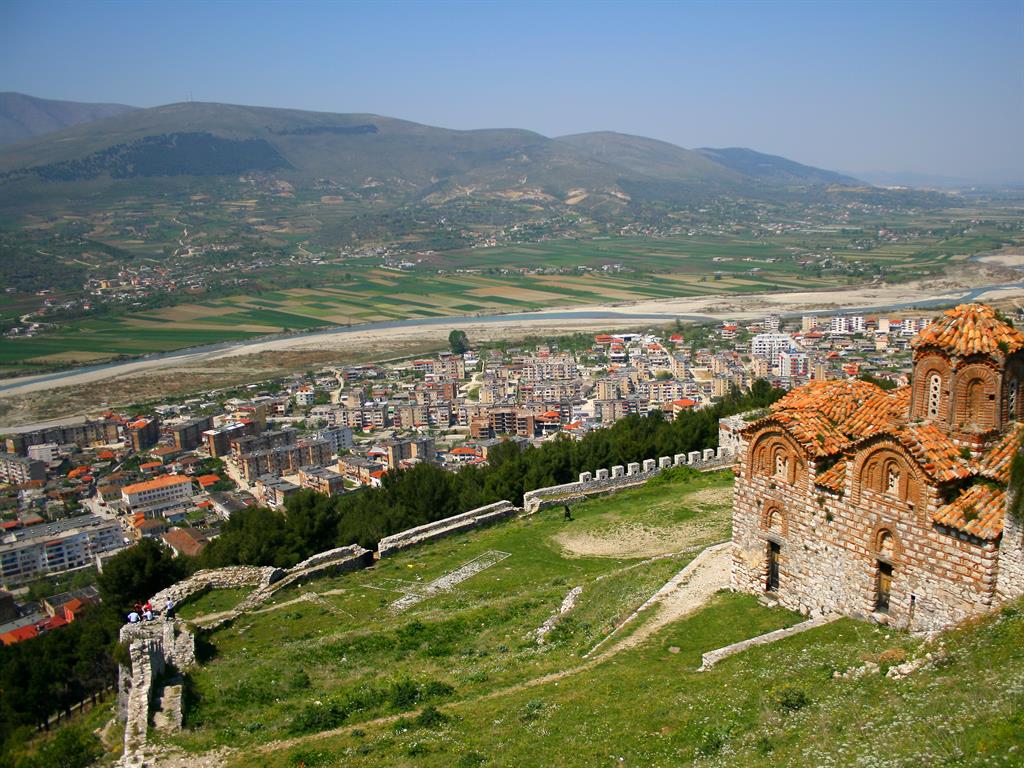 Ancient: The city of Berat (above) is Unesco-listed
