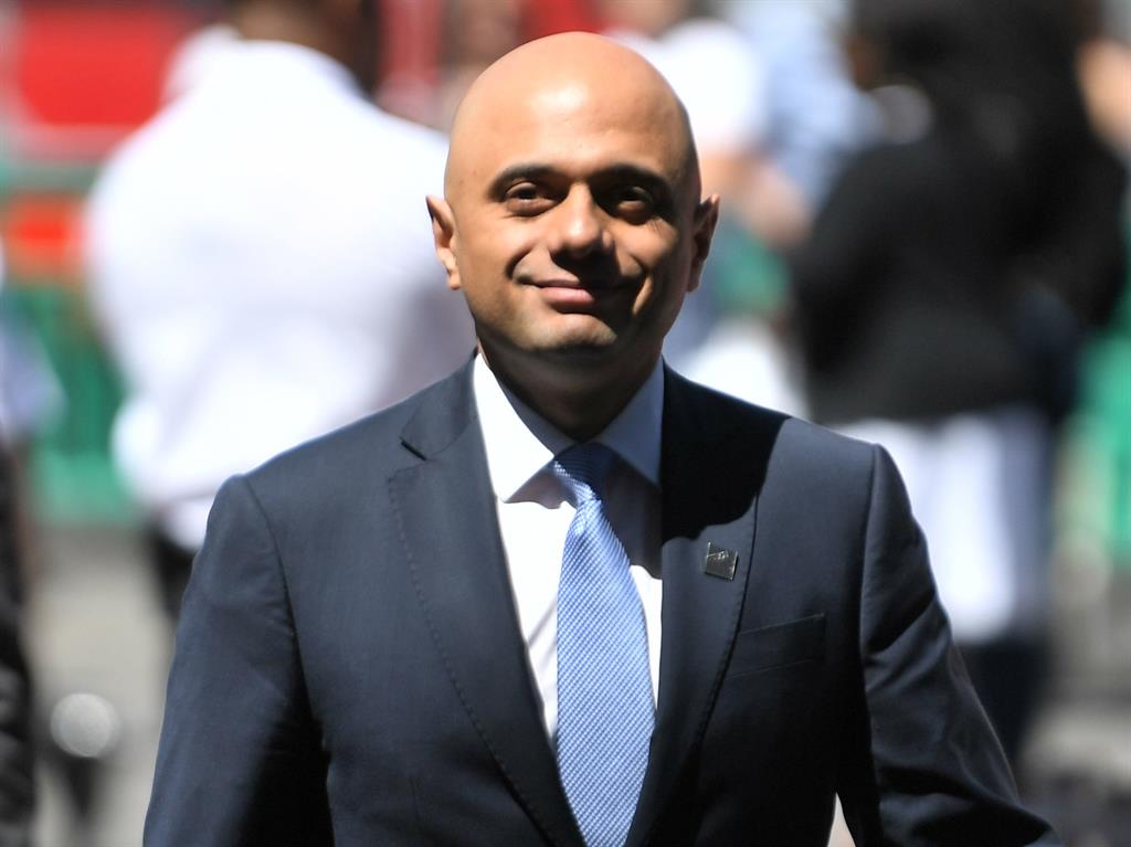 Invaluable contribution: Home secretary Javid praised the Windrush generation