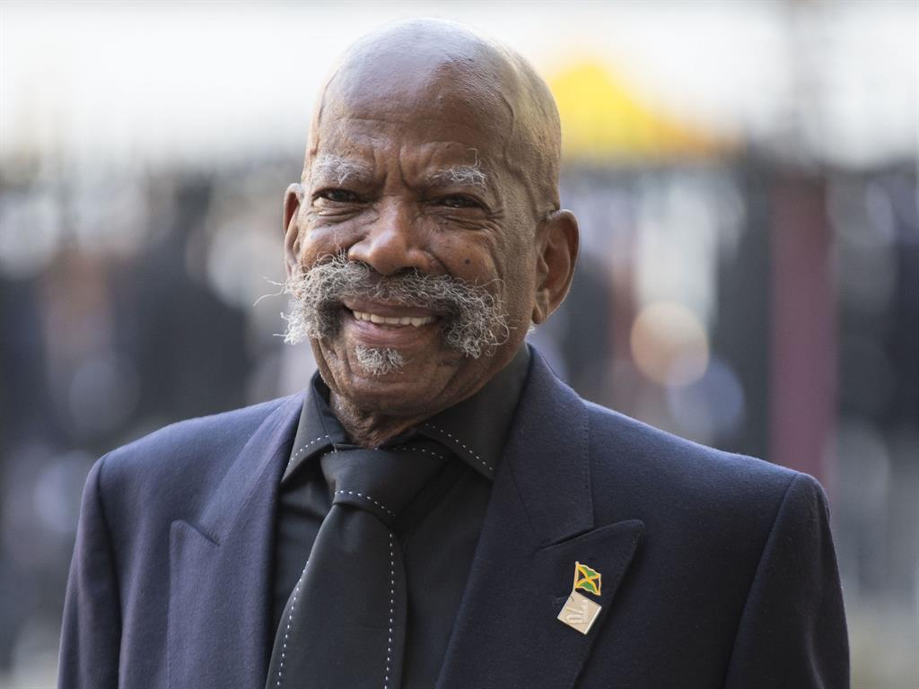 Attendee: Windrush passenger Alford Gardner at today's service