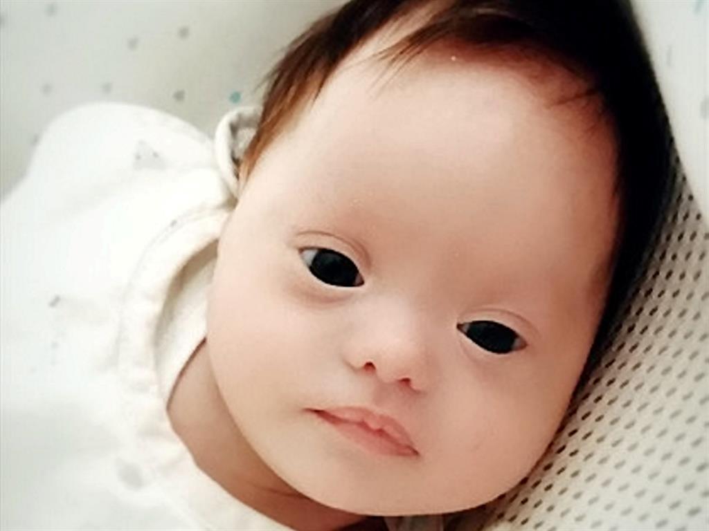 Adorable: Little Harper Bailey PICTURE: SWNS