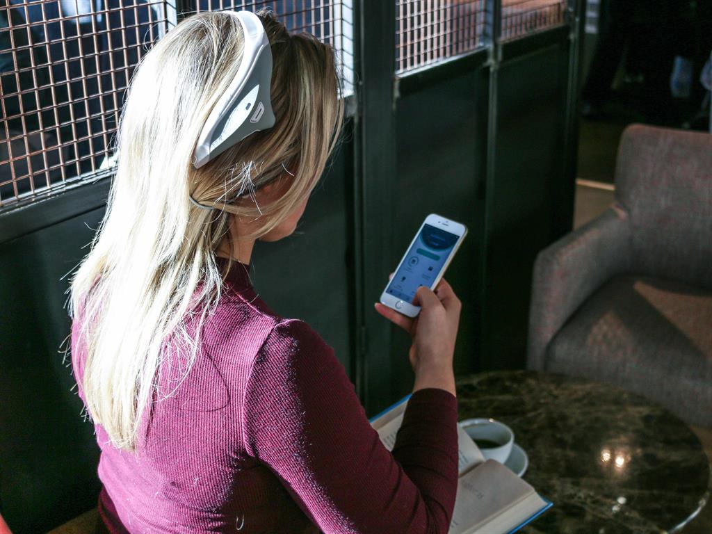 Stimulating: A Modius headset