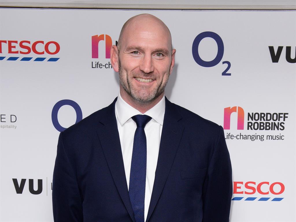 Charity organiser: Lawrence Dallaglio PICTURES: REX