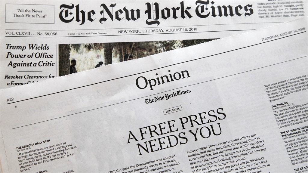 Campaign The New York Times editorial