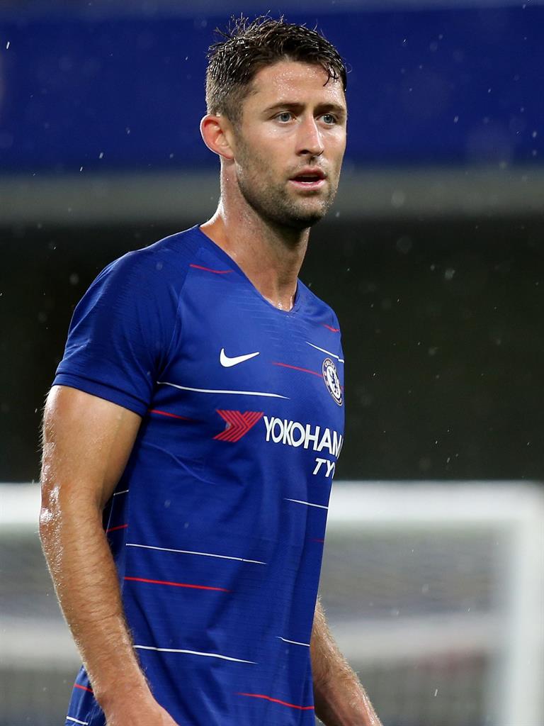 Stepping back: Gary Cahill of Chelsea