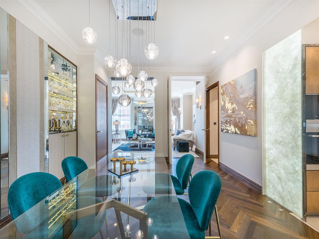 Stunning: Around 20 interior walls were pulled down to get the open-plan look