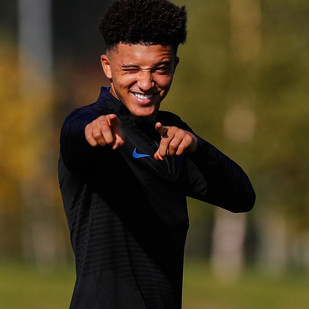 All the moves
Sancho has won an
England call-up
after shining for
Borussia Dortmund
in the Bundesliga