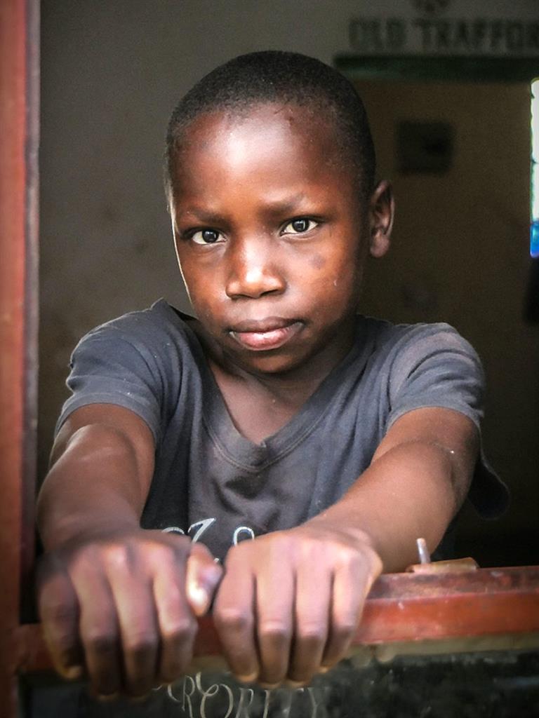New hope: Vinny, one of the adopted children