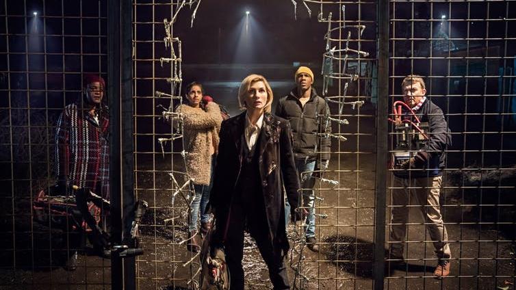 Who are you? Grace, Yasmin, the Doctor, Ryan and Graham PICTURES: BBC/PA