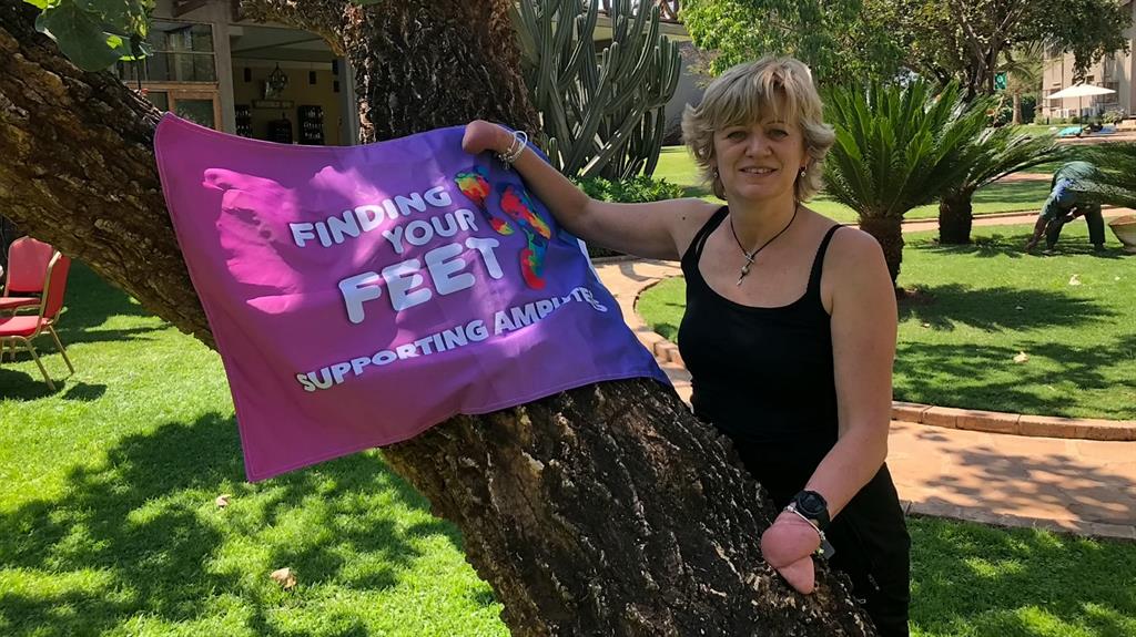 Job done: Corinne and the team have surpassed the fundraising target of £15,000 for Finding Your Feet PICTURES: FINDING YOUR FEET/SWNS