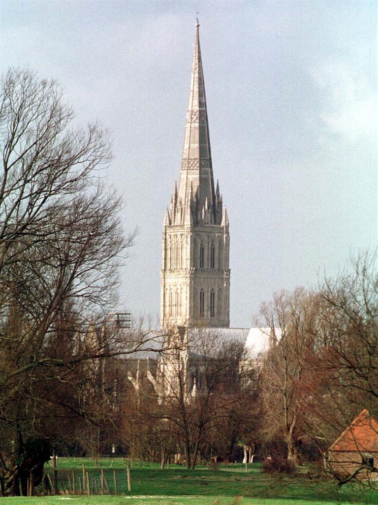 Idyllic: The copy of the Magna Carta is housed at Salisbury Cathedral