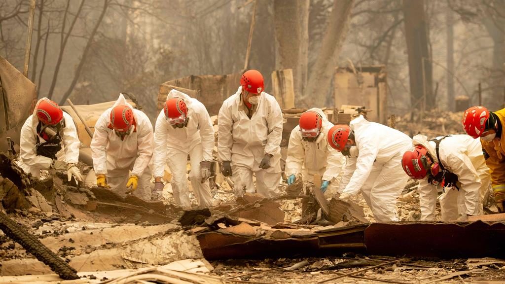 Trump Says He’ll Work With California to Aid Wildfire Relief