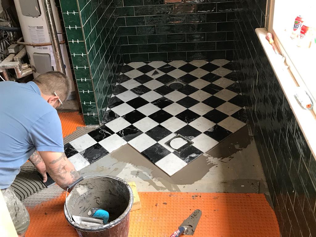 Community spirit: Tips for tricky jobs like tiling can be found by asking for assistance on Instagram