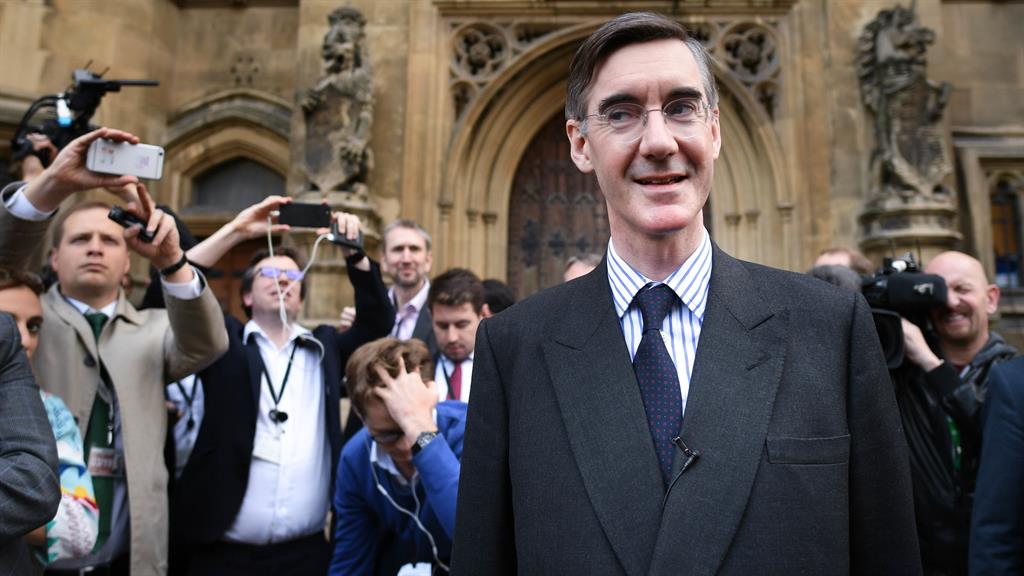 Piling on the pressure: Jacob Rees-Mogg
