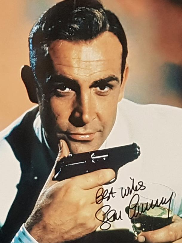 Screen icon: Connery as Bond