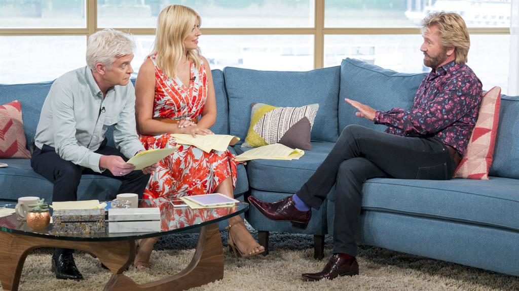 Telly spat Noel admits to a squabble with Holly