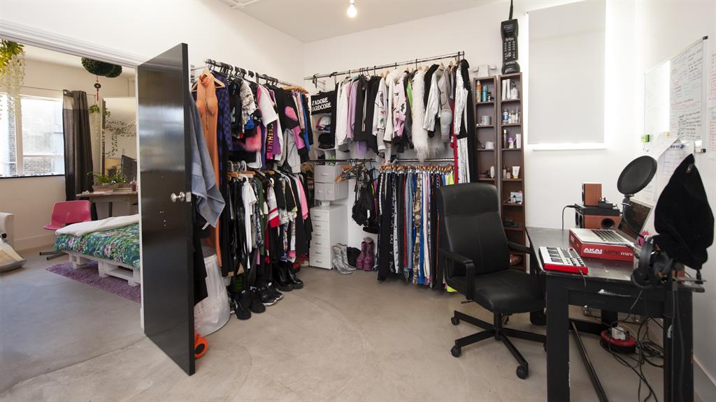 Creative space: Madeleine’s studio and dressing room