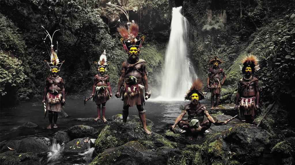 Stylised: The Huli tribe in Papua New Guinea