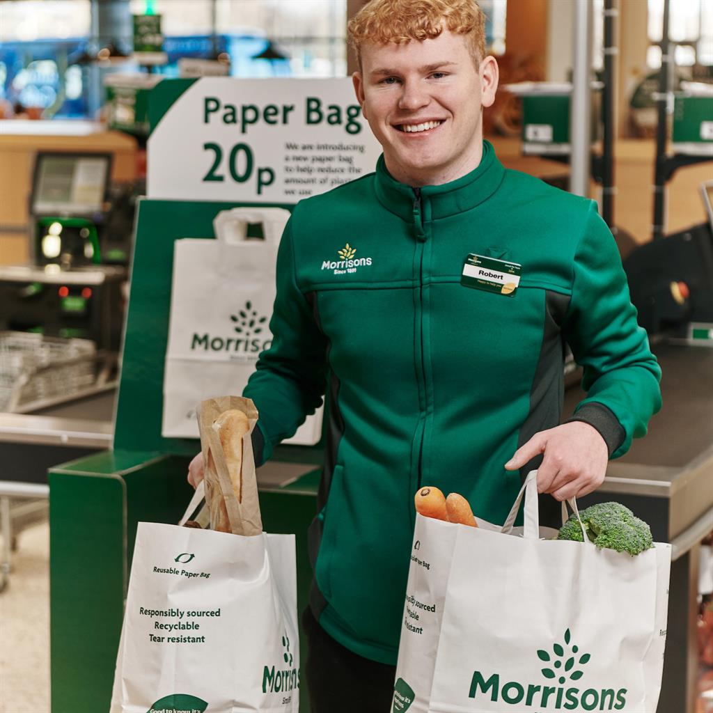 Paper or plastic? Morrisons trials USstyle grocery bags Metro