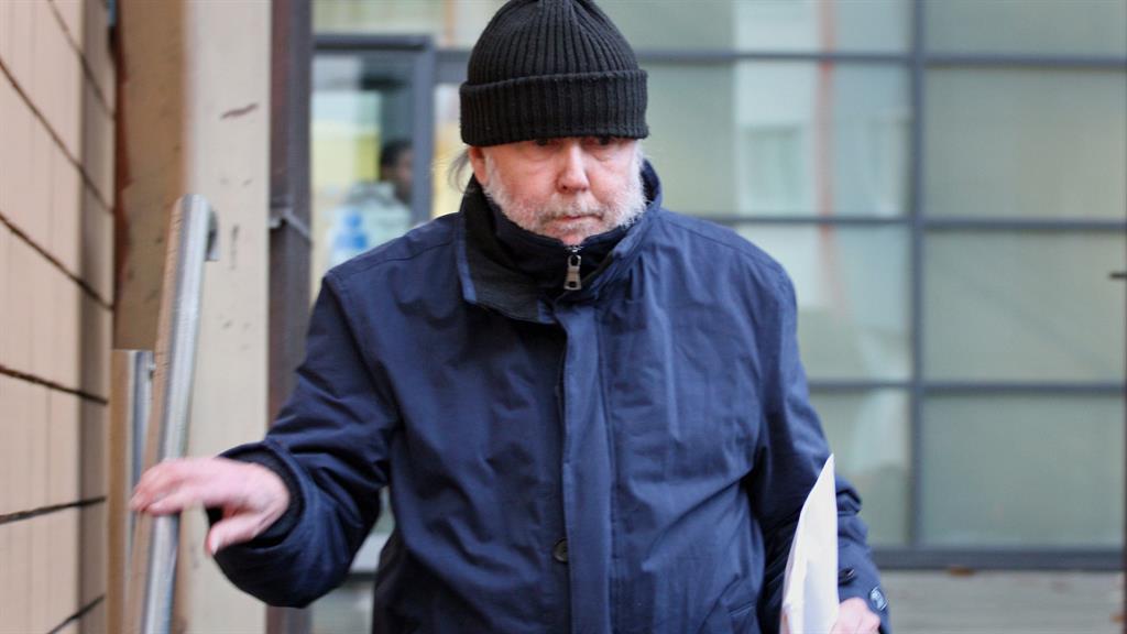 Sinister: Gordon Hawthorn pleaded guilty to a charge of stalking BBC Points West presenter Alex Lovell PIC: PA