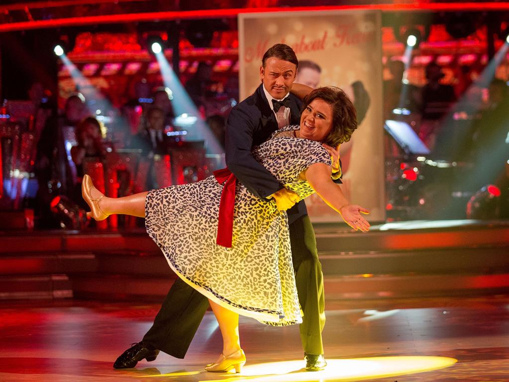 Tats entertainment: Kevin Clifton and Susan Calman on Strictly in 2017 PICTURE: PA