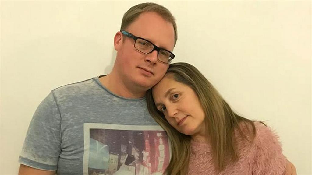 Heartbreaking: Pam's partner, Martyn, feels their children are 'missing out on having a fully functioning mother' PICTURES: SWNS