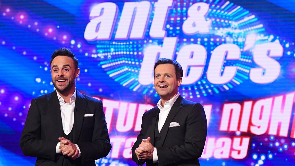 Guests galore and super-size stunts: The popular pair on air with their Saturday Night Takeaway last February PICTURE: ITV/REX