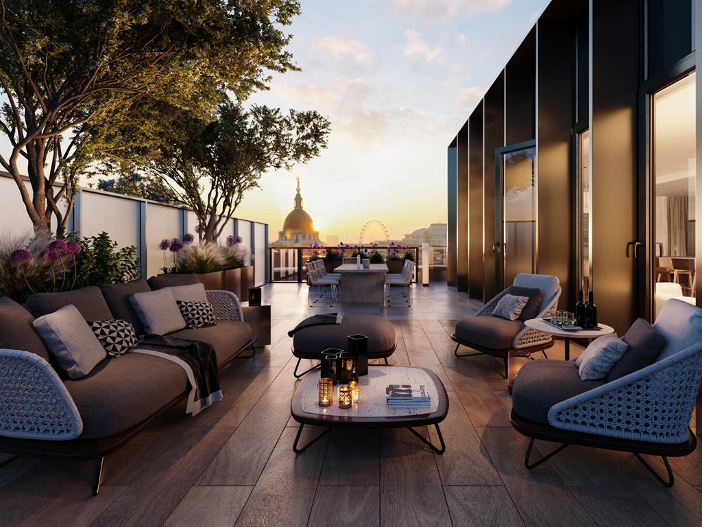 Barts Square: Penthouse views