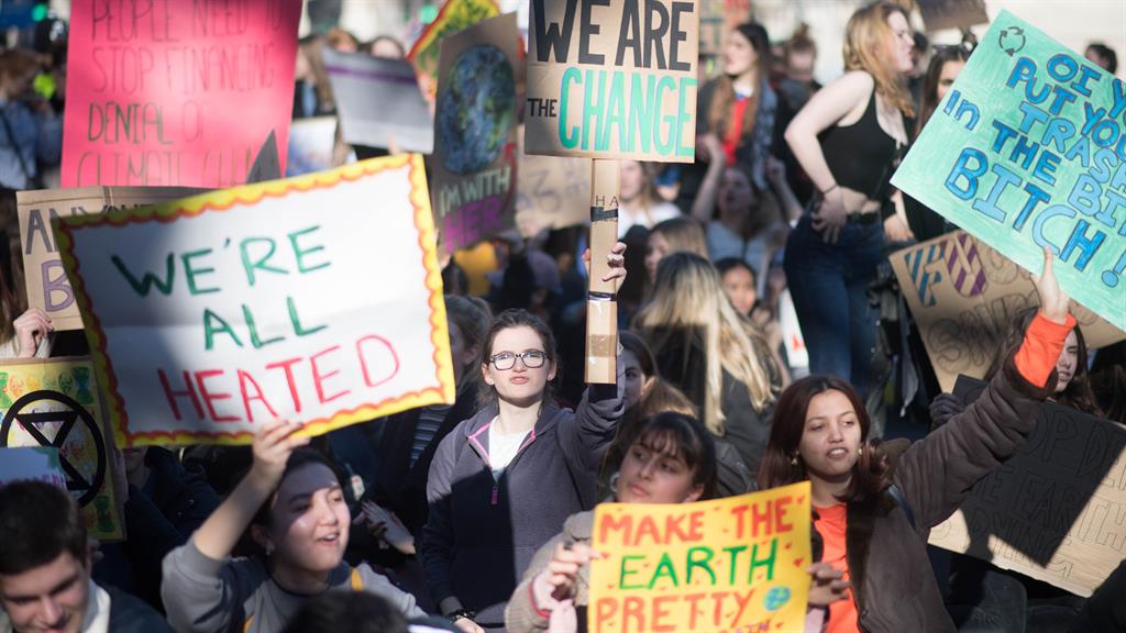 Heated argument: Roads have been brought to a standstill by the nationwide protests