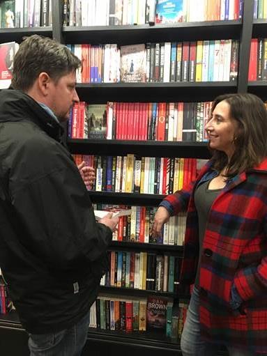 Novel idea: Perfecting patter in the bookshop