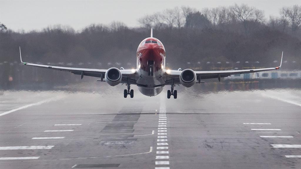 Tremors: The quake was felt at Gatwick airport PICTURE: REX