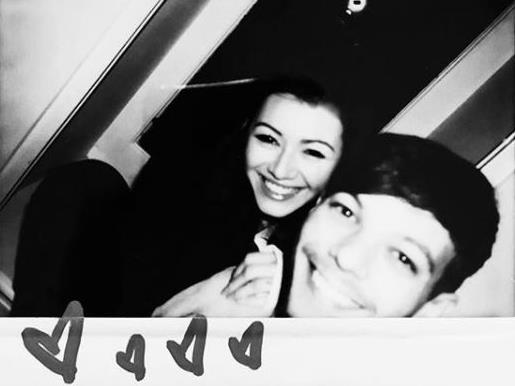 Up all night? Louis and Eleanor enjoy reliving their 1D memories PICTURES: GILES SMITH/INSTAGRAM