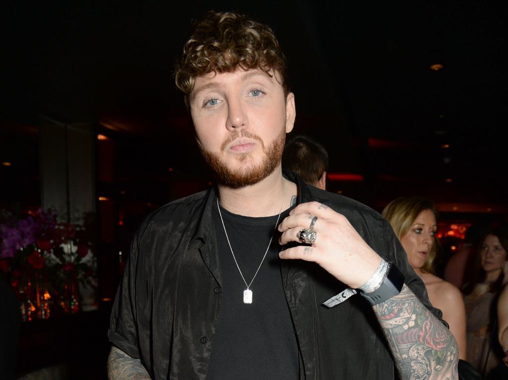'Honoured': James Arthur is pleased to be performing back in his home town of Middlesbrough PICTURE: REX