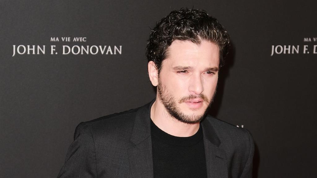 End of an era: Actor Kit Harington has expressed a feeling of 'grief' since finishing filming the series PICTURE: GETTY