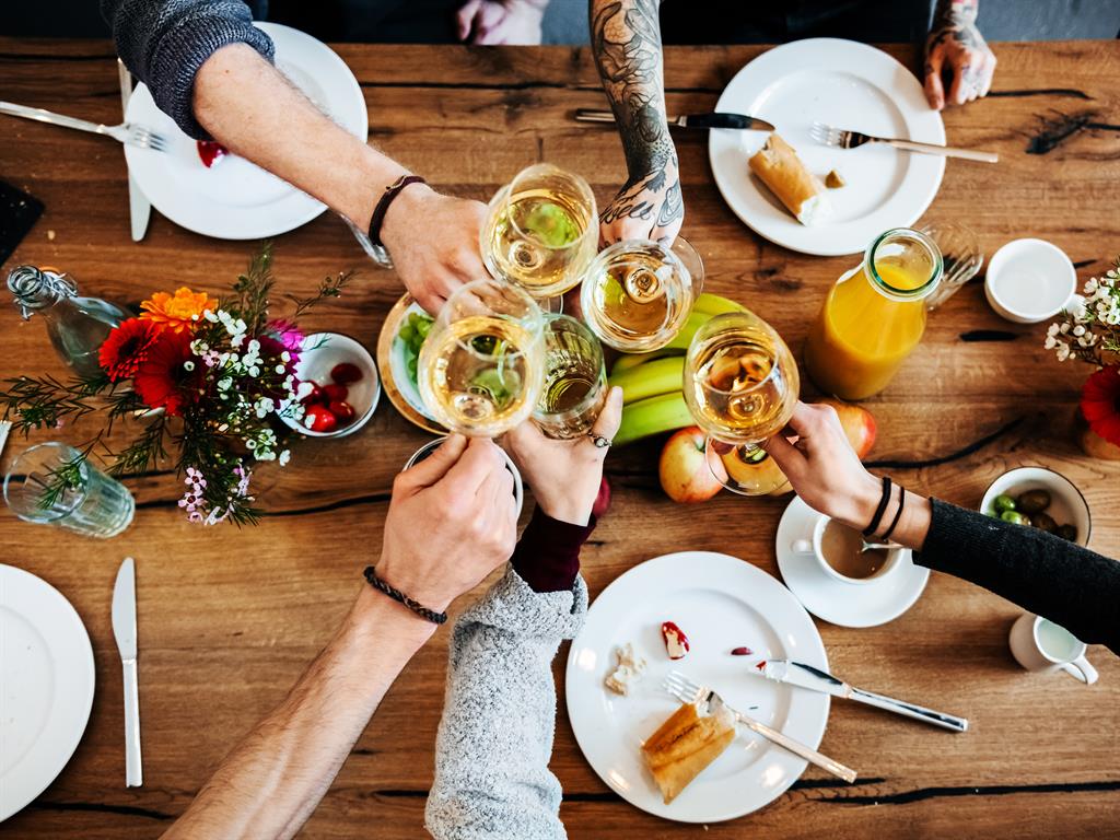 Food for thought: Most Brits spend £150 per month going out with friends