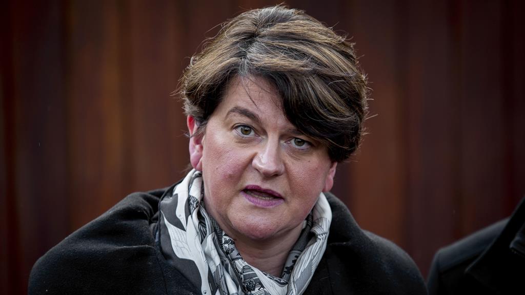 Discussions: DUP leader Arlene Foster PICTURE: PA