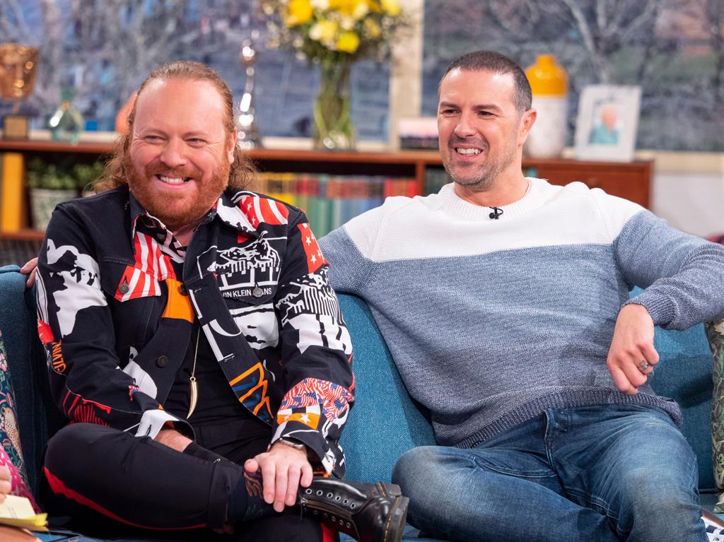 Mates: Keith Lemon with Fearne's replacement on the show, Paddy McGuinness PICTURES: PA/REX