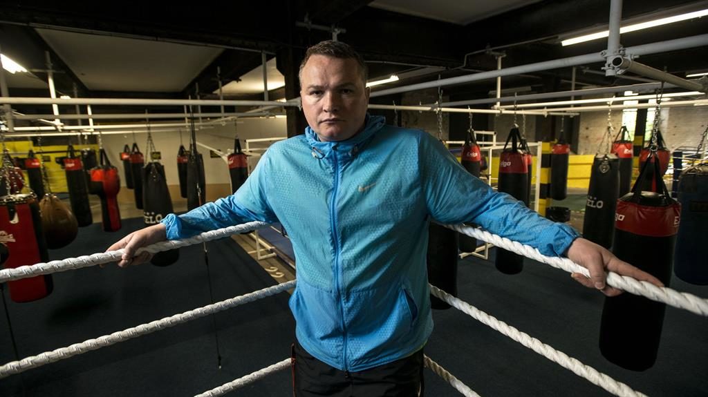 Actor and former boxer Welsh was found lying seriously injured on a common staircase and died at the scene