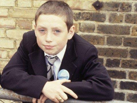 Back in the day: Lee as Zammo in Grange Hill PICTURE: BBC