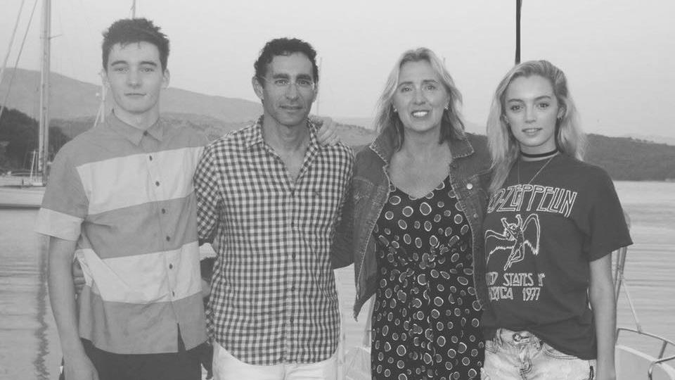 Family: David and Sarah Kowitz with their children PICTURE: FACEBOOK