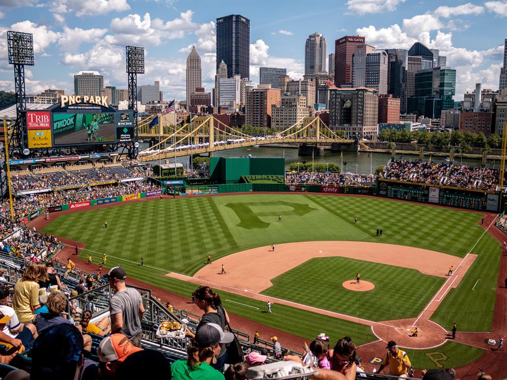 True colours: PNC Park is home to the Pirates baseball team