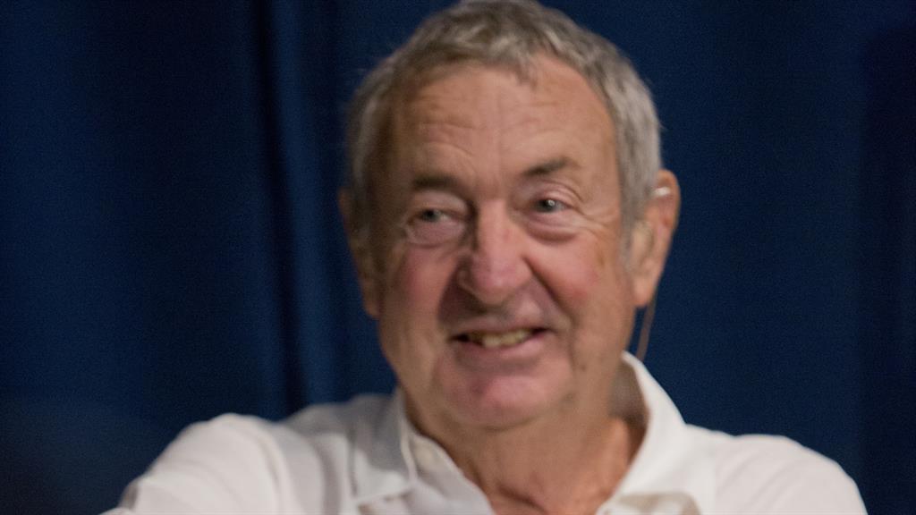 Thinking pink: Nick Mason