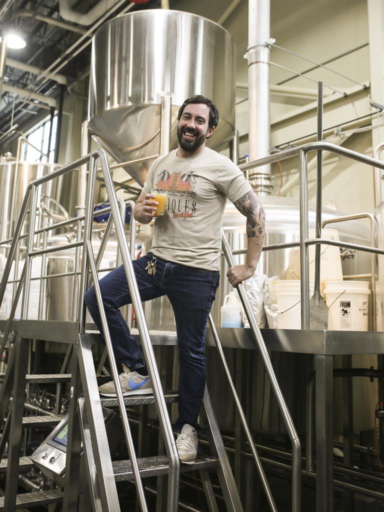 Wish you were beer: Collin Castore co-founded Seventh Son in Columbus in 2013. Since then there has been a seven-fold increase in breweries in the city