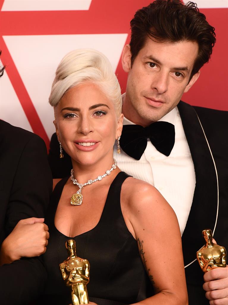 Close: Ronson says he and Lady Gaga became like siblings while working together PICTURES: REX