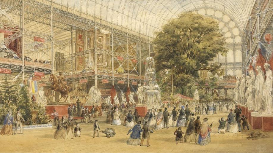 Painting of Queen Victoria opening the Crystal Palace in London, 1851 PICTURE: THOMAS ABEL PRIOR/WIKIMEDIA COMMONS