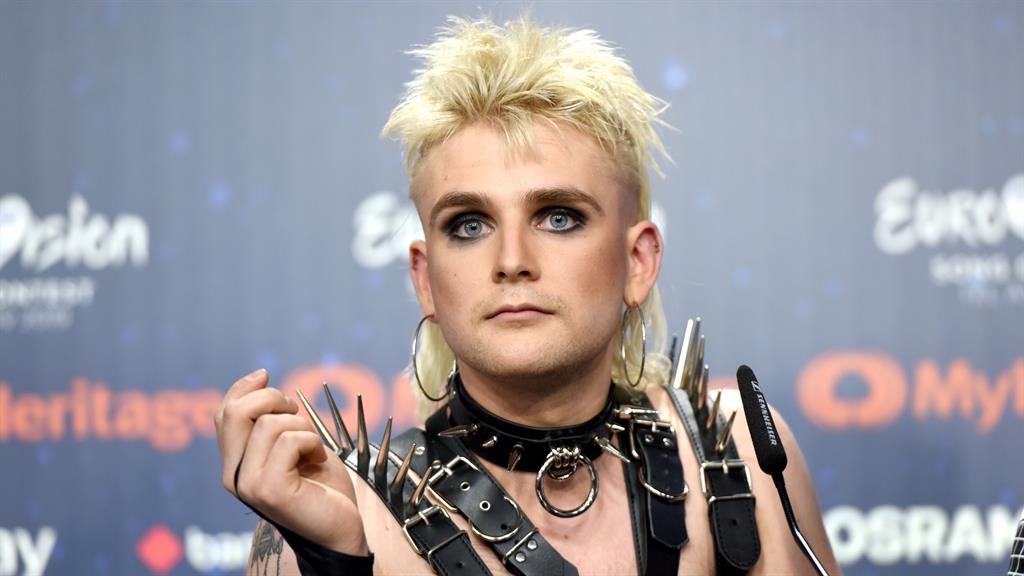 Eurovision-bound: Iceland's Hatari PICTURE: REX