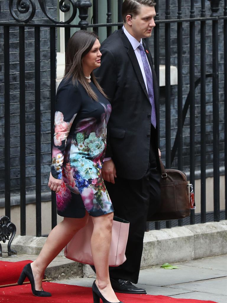Support: Trump press secretary Sarah Sanders
