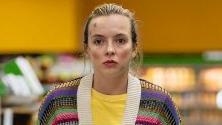 Autographs: Jodie Comer in a scene from Killing Eve