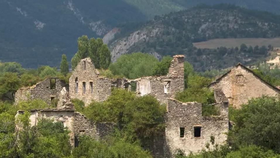 'Passive rewilding': An abandoned village in the Huesca Pyrenees PICTURE: JOSEPH SOHM/SHUTTERSTOCK 'Passive rewilding': An abandoned village in the Huesca Pyrenees PICTURE: JOSEPH SOHM/SHUTTERSTOCK