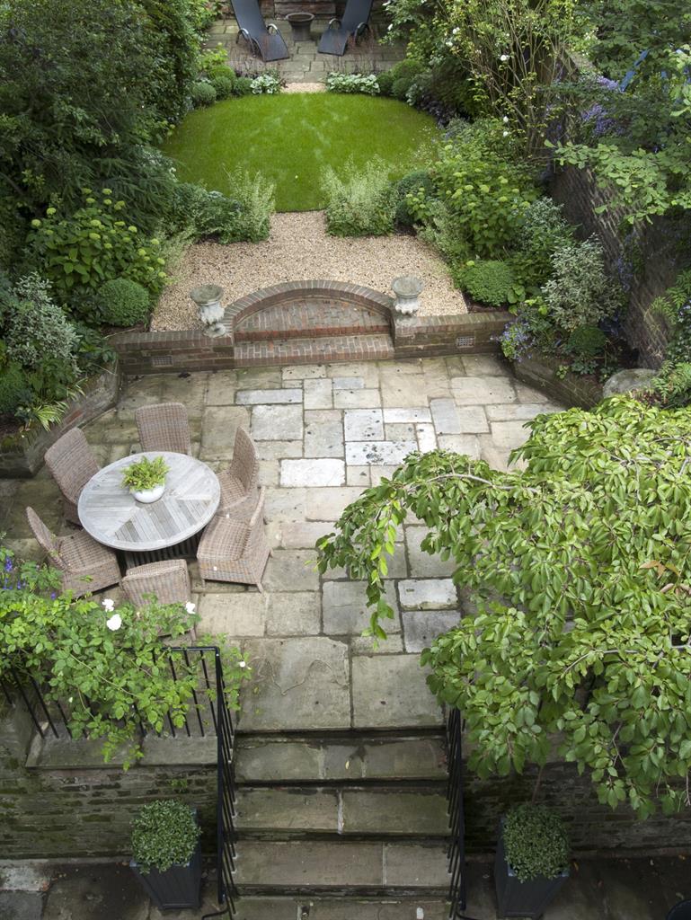 Cosy: The large garden retains its magical charm
